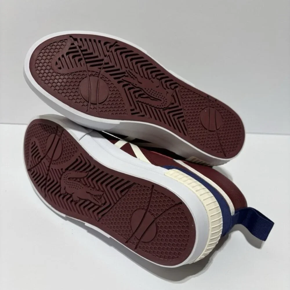 Lacoste Women’s L004 Mid Canvas Sneakers, Size 5 M